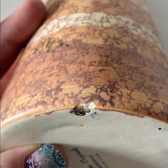 Mid-Century Mod Pottery Vase Madeline Originals - Picture 5 of 6